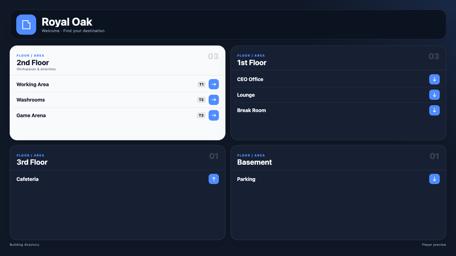 See Building Directory in action