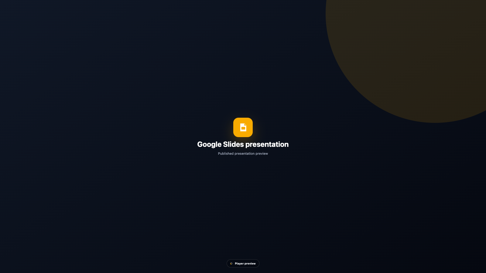 See Google Slides in action