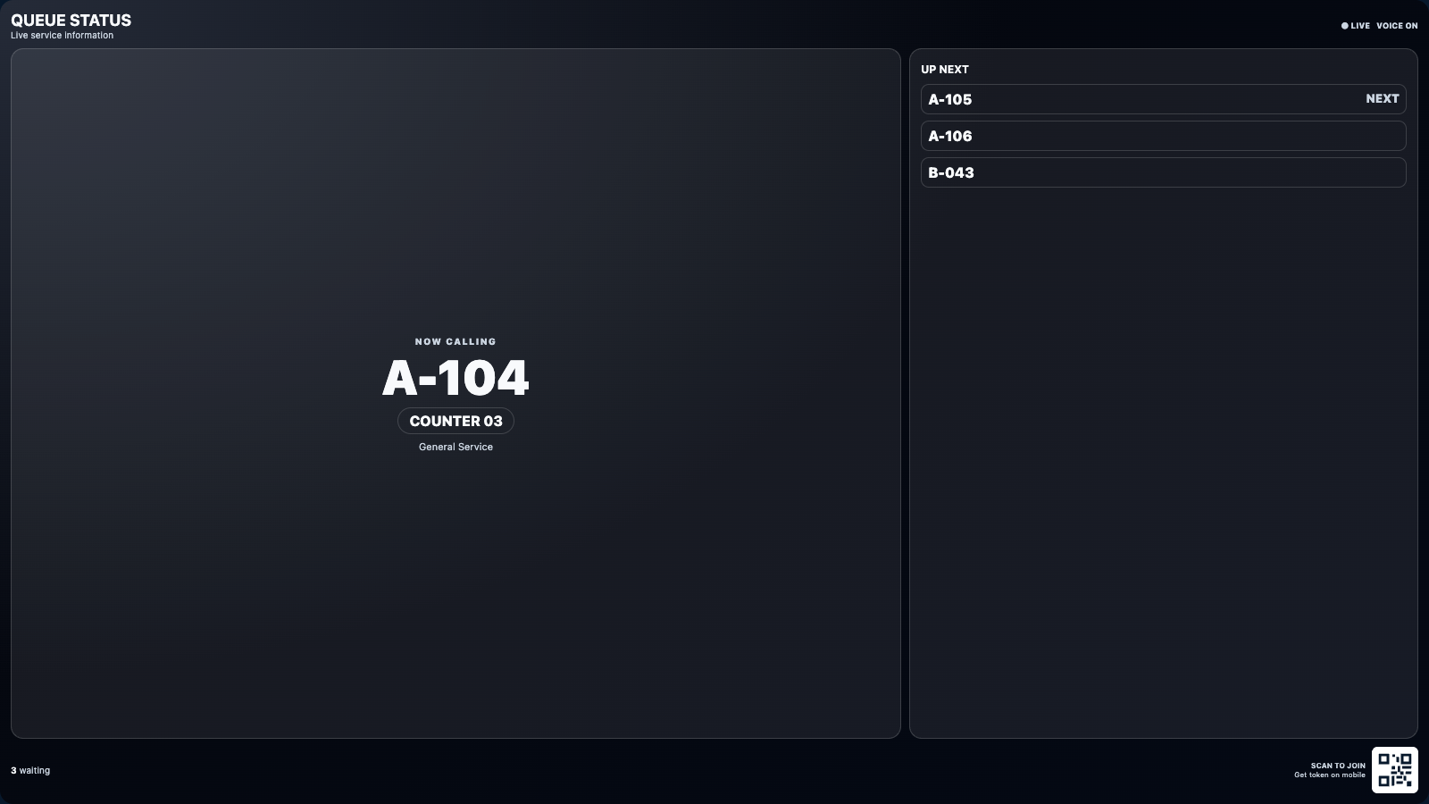 See Queue Management in action
