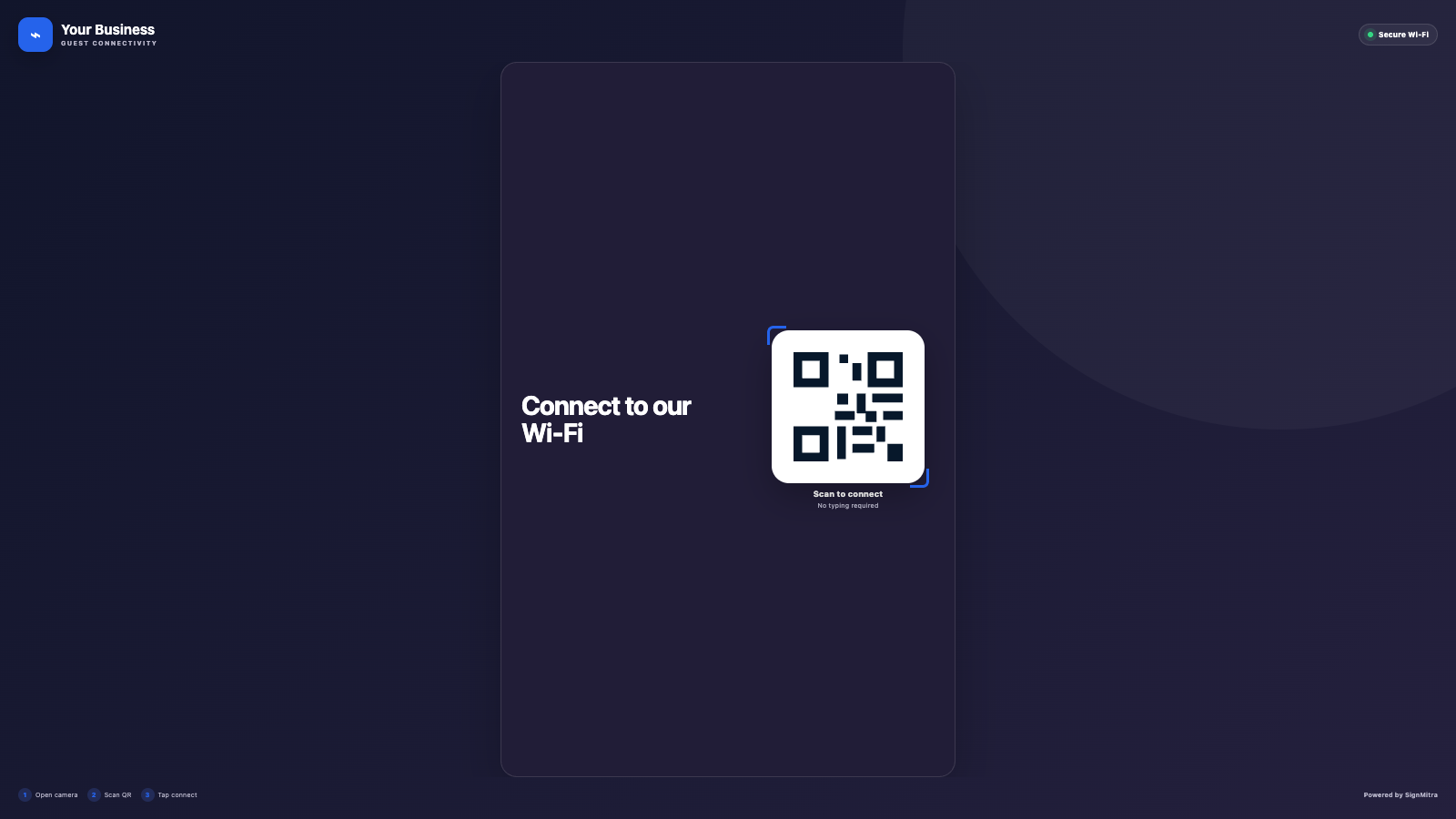 See Wi-Fi Connect in action