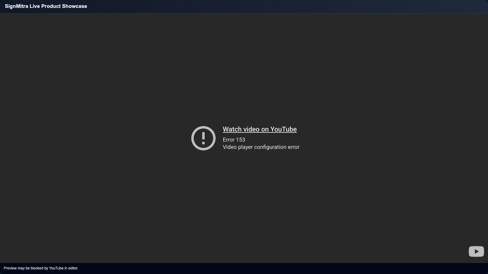 See YouTube Live Widget in action