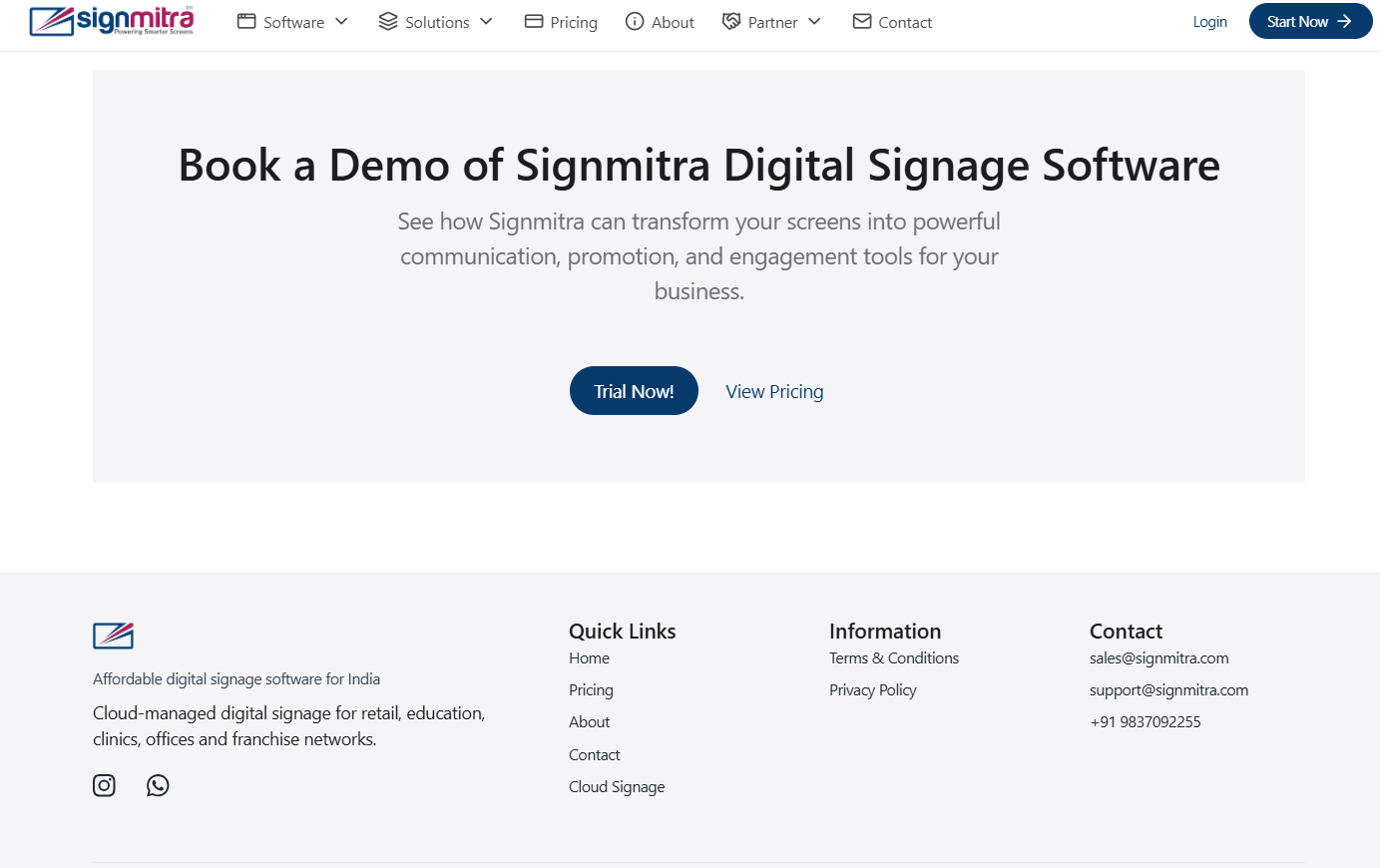 Visit the Signmitra website