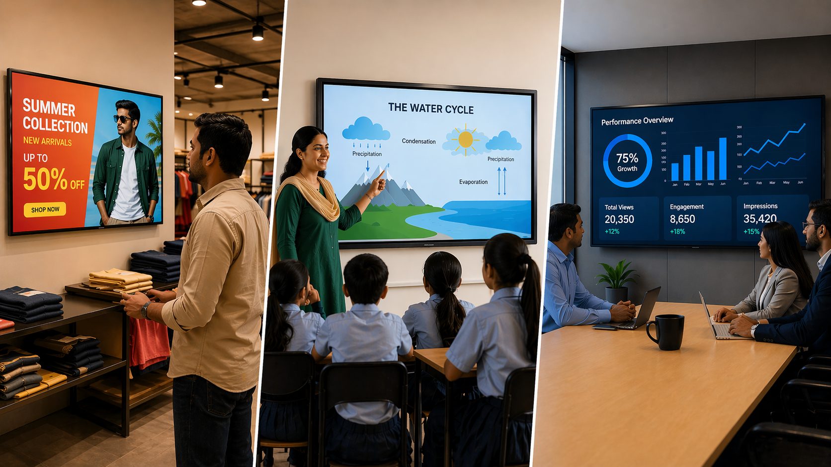 Built for real-world digital signage in India
