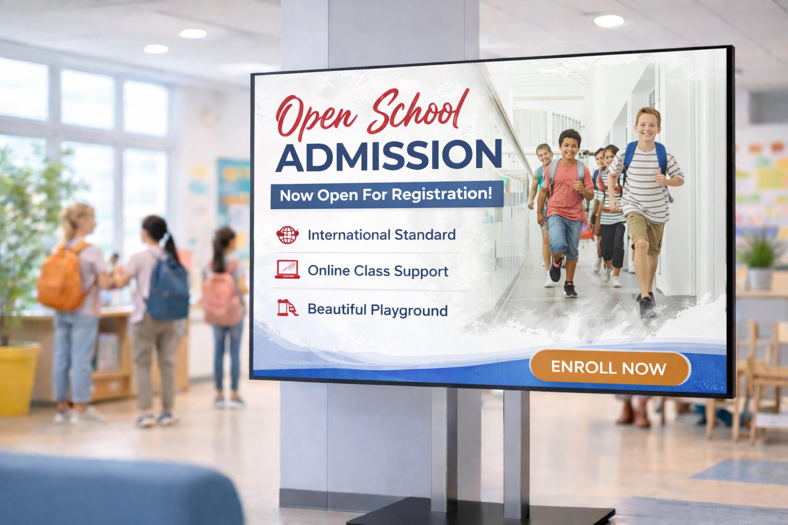 School Digital Notice Board