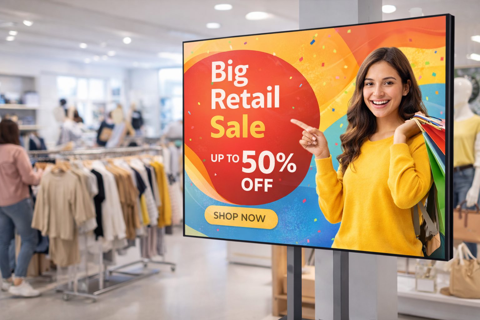 Retail Digital Signage