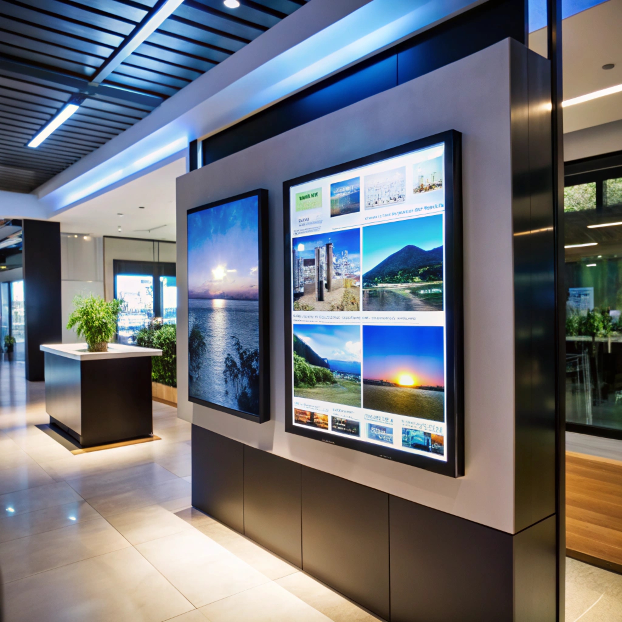 Replace static menus with dynamic digital displays